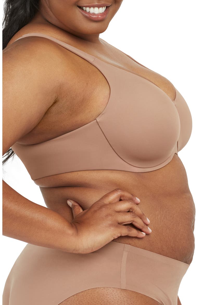 Low Profile Minimizer Bra, Alternate, color, CAFE AU LAIT