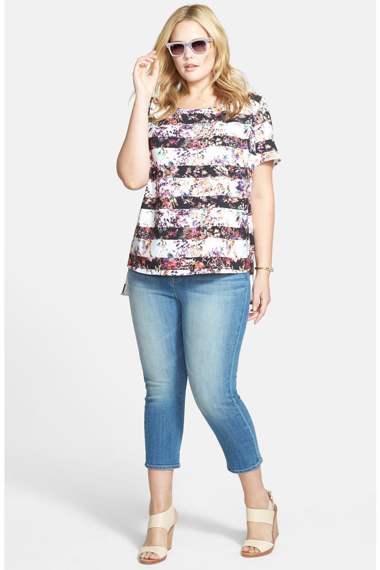 'Emma' Stretch Crop Jeans, Alternate, color, AIRLIE