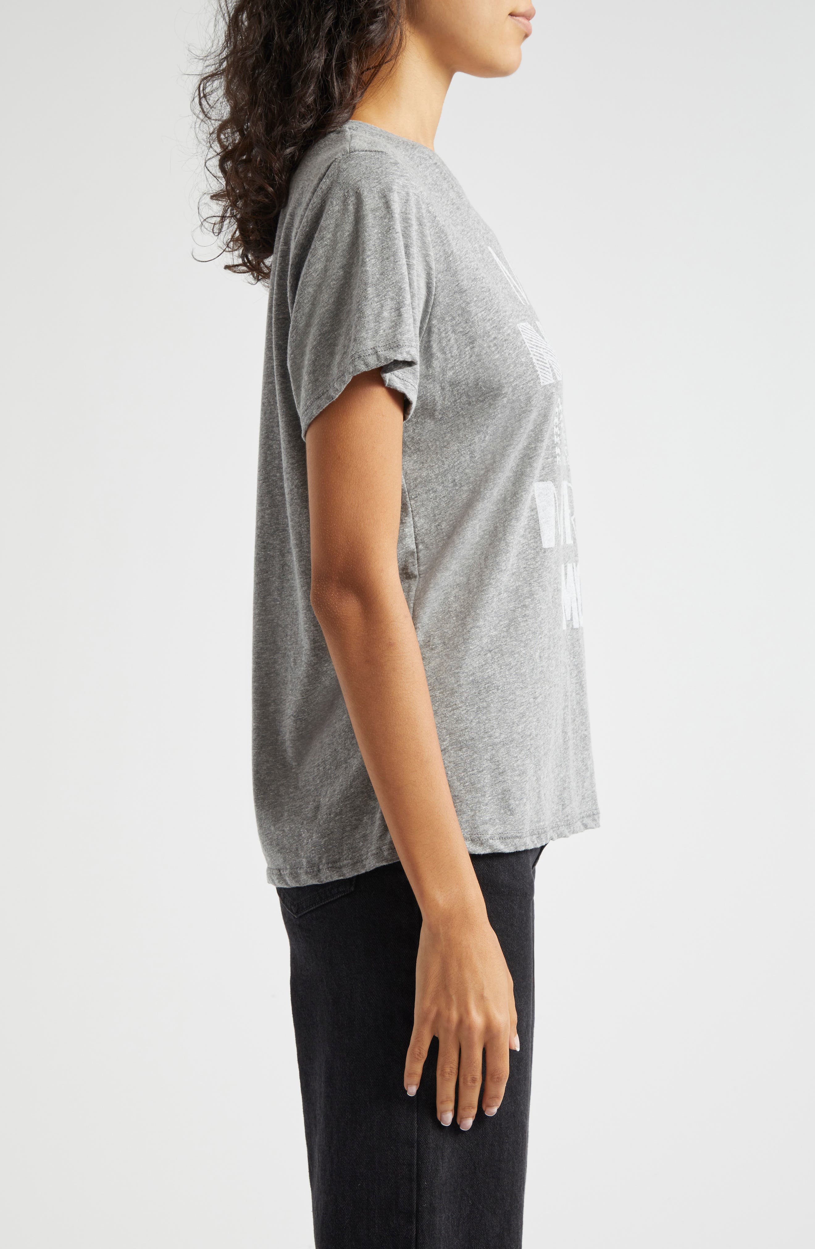 Cinq à Sept Multi Merci Cotton Graphic T-Shirt (Women) | Nordstromrack