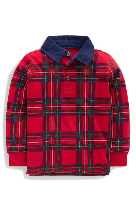 Kids' Long Sleeve Smart Polo