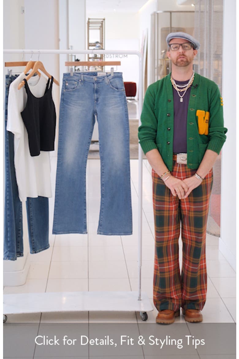 Angel Low Rise Bootcut Jeans video
