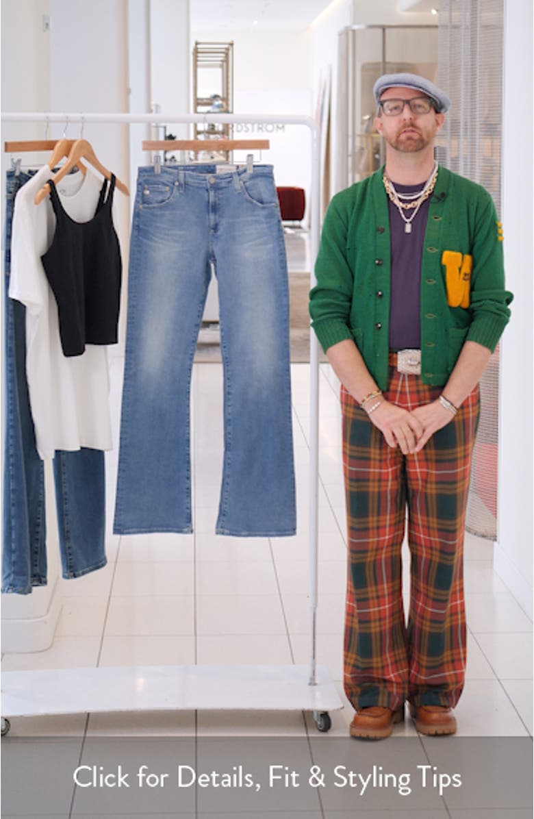 Angel Low Rise Bootcut Jeans, sales video thumbnail