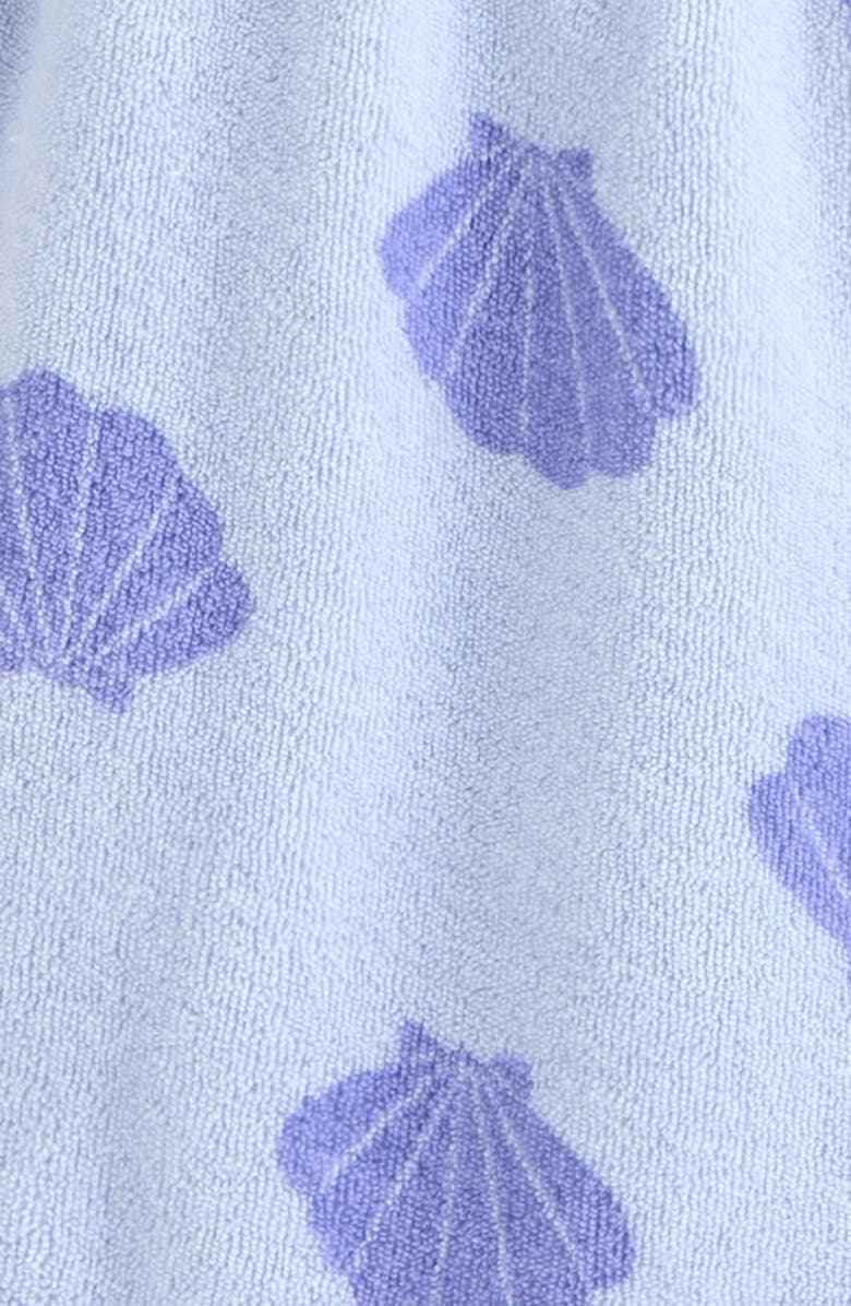 Tucker + Tate Bow Strap Cotton Terry Shorts ), Alternate, color, Blue Halogen Seashells