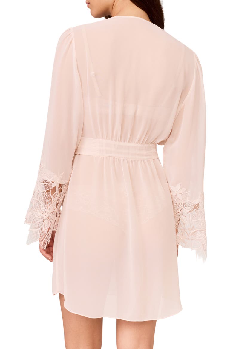 Delight Lace Cover-Up Robe, Alternate, color, BLUSH