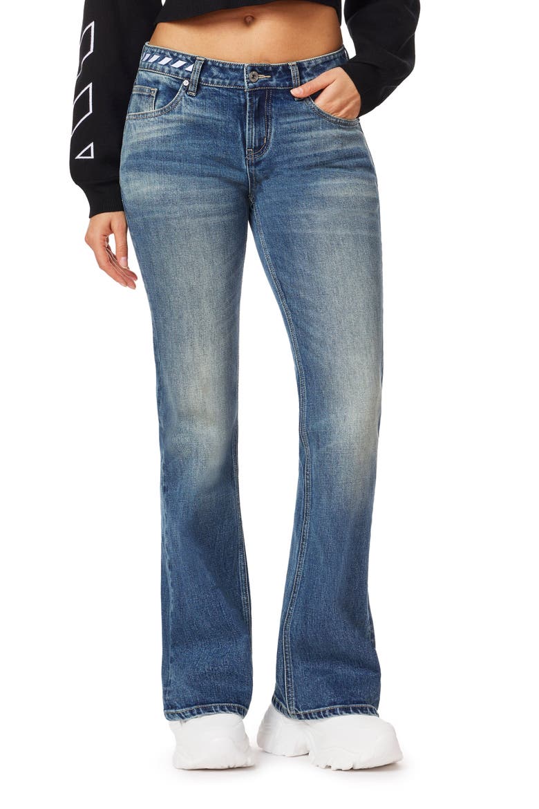 Low Rise Bootcut Jeans, Main, color, LOWEST EAST SIDE