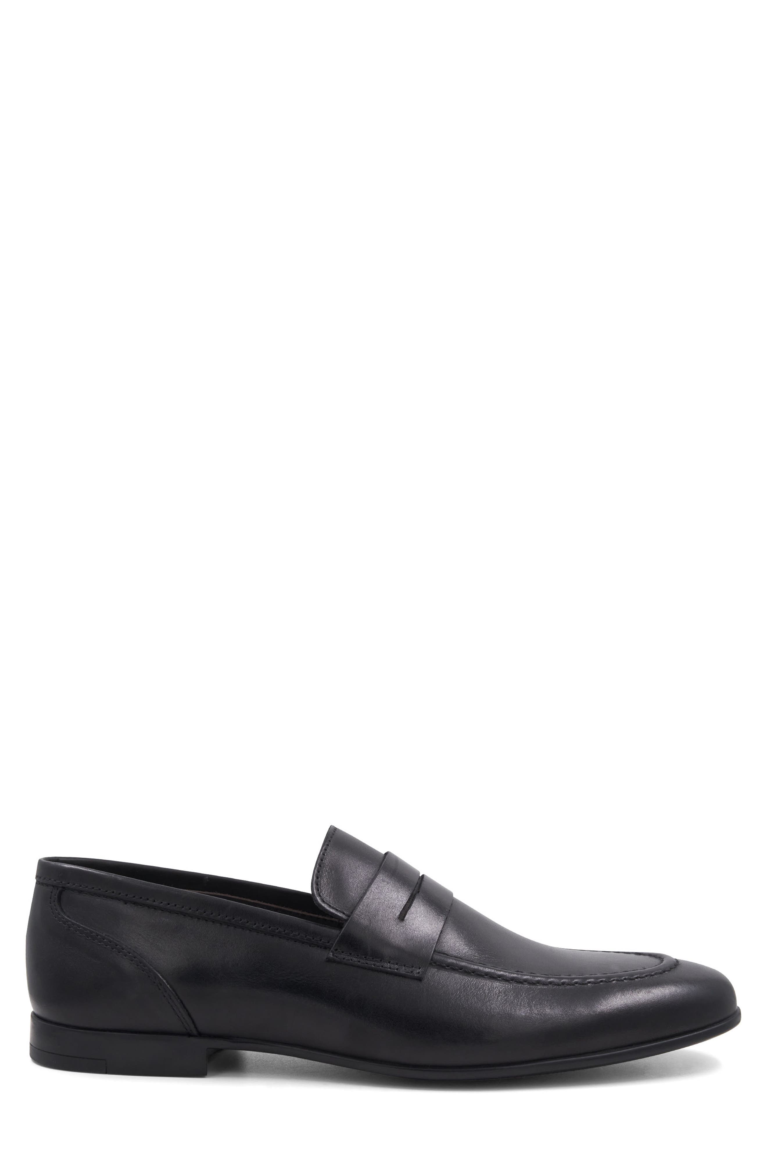 Bruno Magli Valerio Penny Loafer, Alternate, color, Black Calf