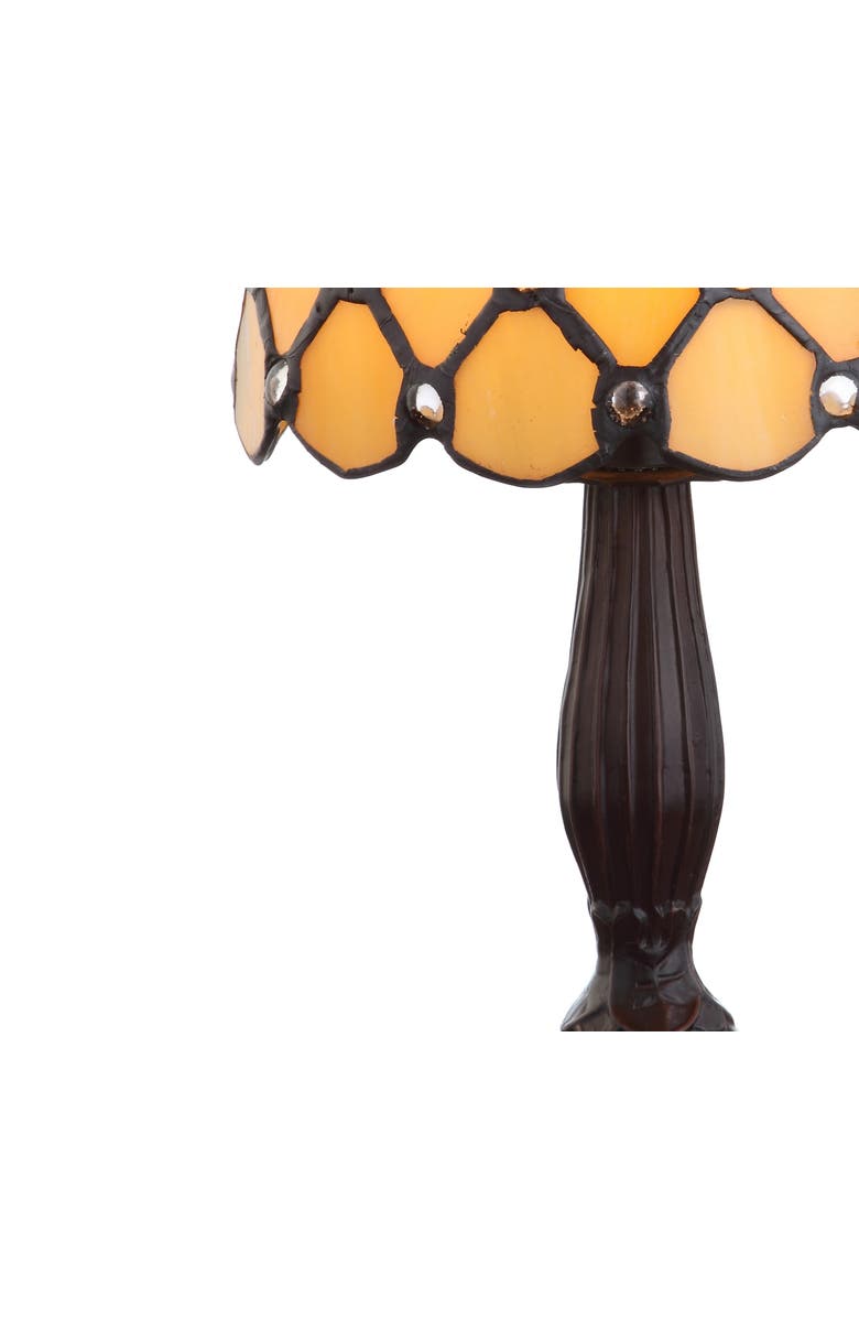 JONATHAN Y Campbell LED Table Lamp, Alternate, color, Bronze