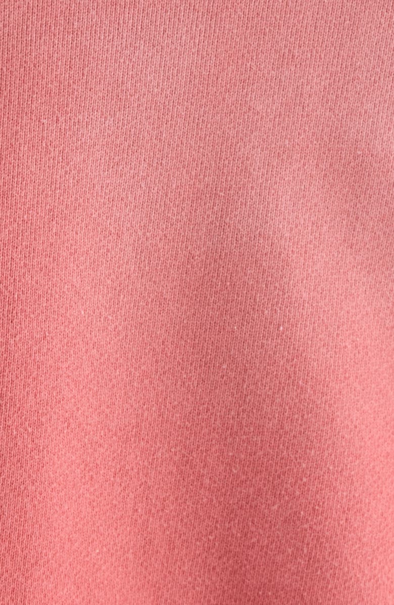 Acne Studios Feida U Sunkissed Crop Zip-Up Hoodie, Alternate, color, Red