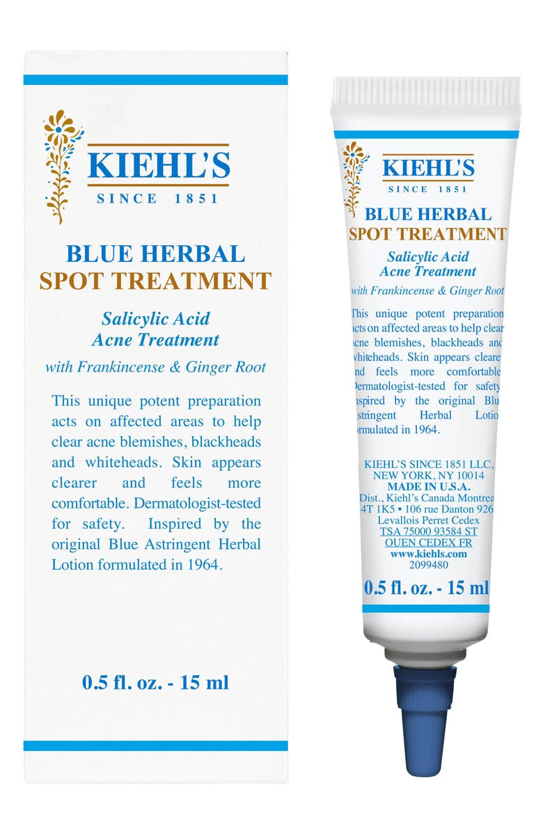 Kiehl's Since 1851 Blue Herbal Spot Treatment, Main, color, 