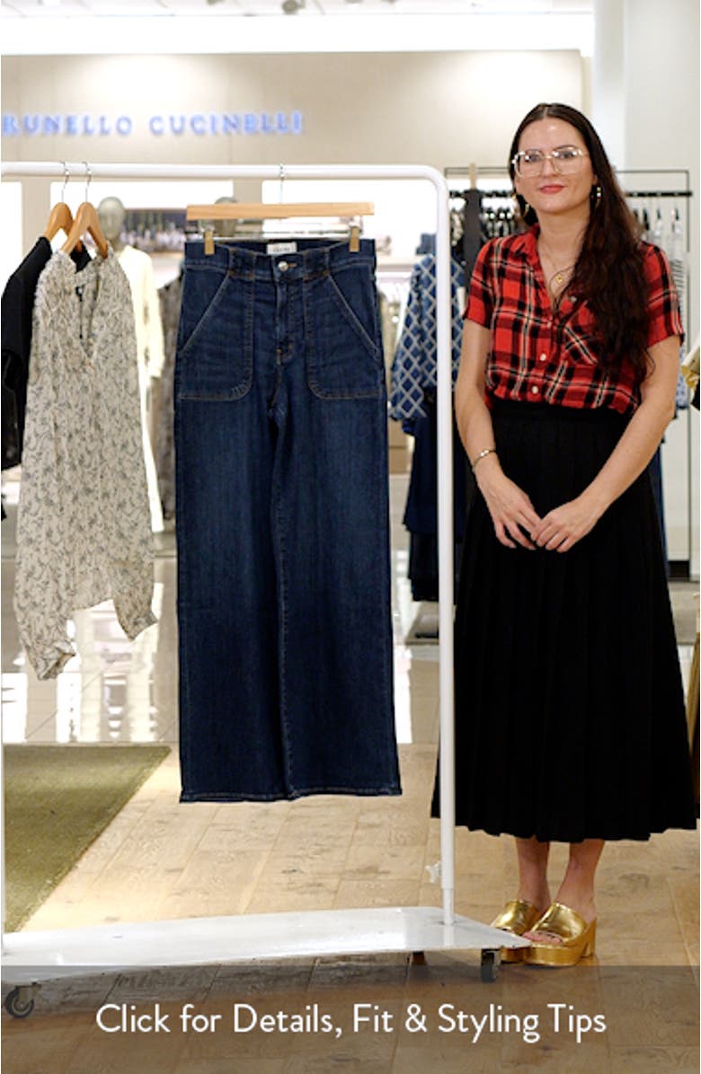 The Modern Pocket Wide Leg Jeans
