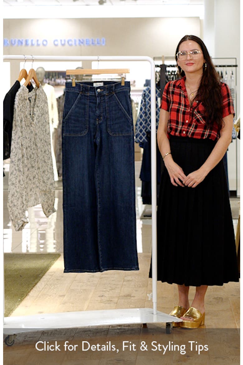 The Modern Pocket Wide Leg Jeans video