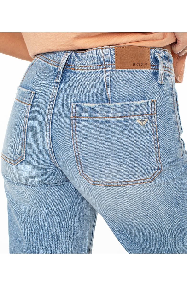 Roxy Baby Baby Wide Leg Jeans, Alternate, color,