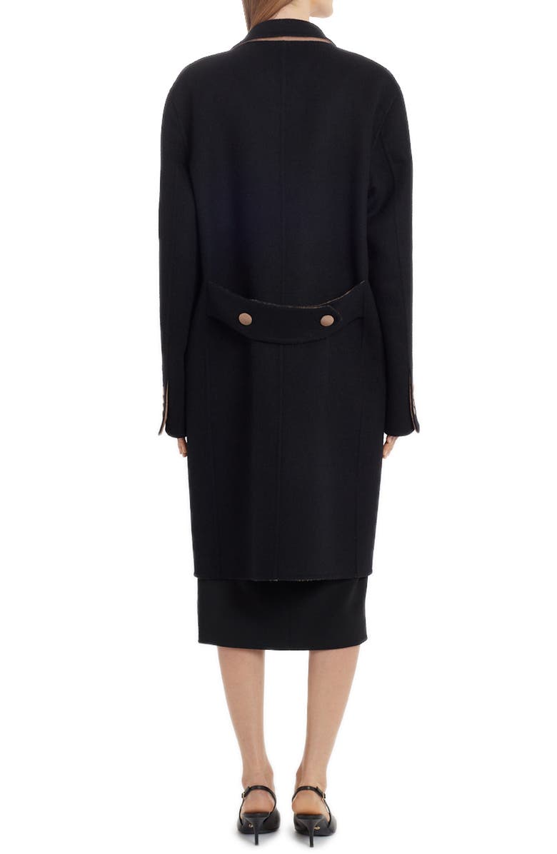 Dolce&Gabbana Double Breasted Wool & Cashmere Coat, Alternate, color,