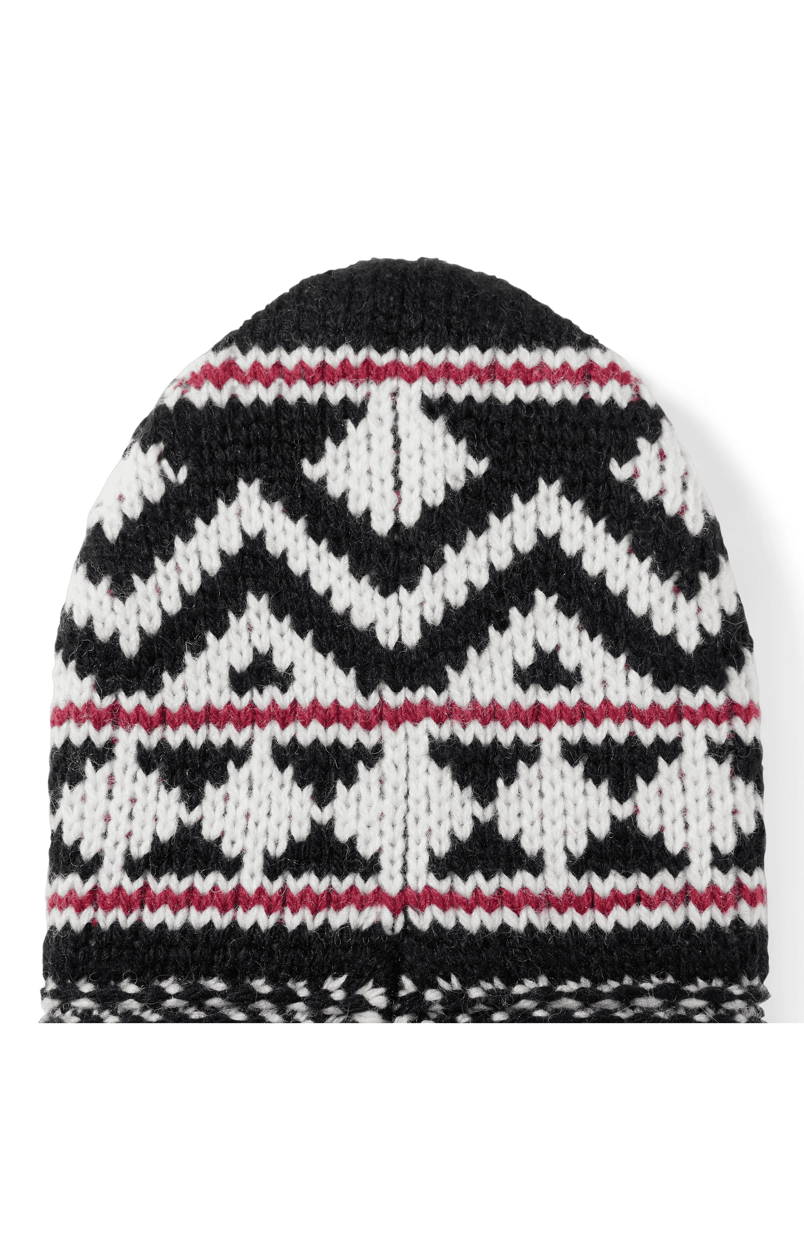 Bombas Fair Isle Stripe Gripper Slipper, Alternate, color, 