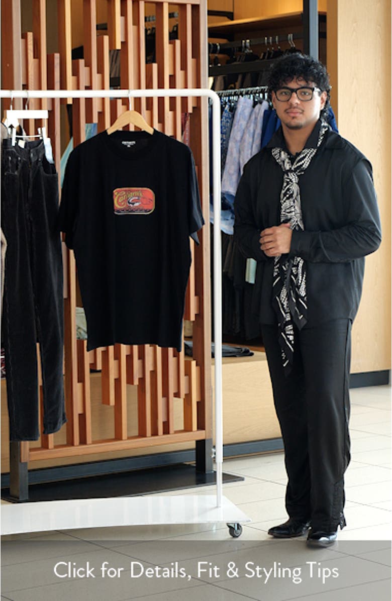 Sardinas Organic Cotton Graphic T-Shirt, sales video thumbnail