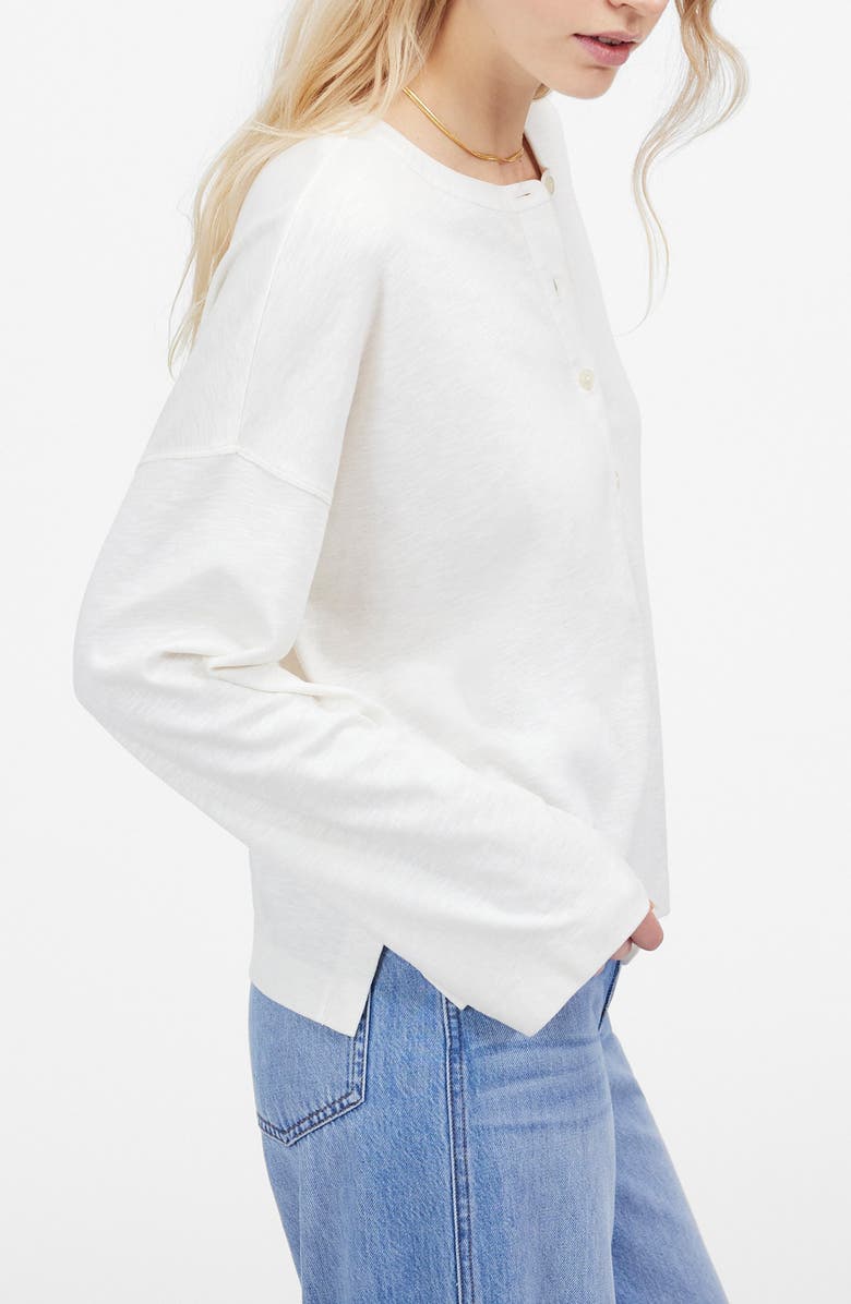 Madewell Relaxed Long Sleeve Henley, Alternate, color, 