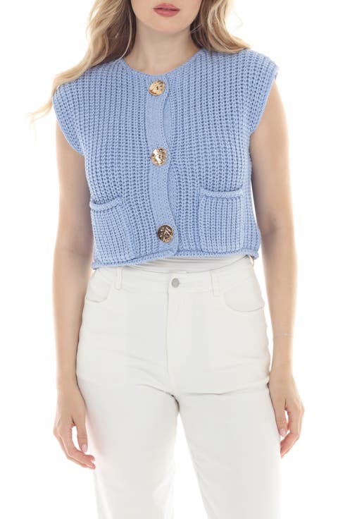 Button Knit Vest