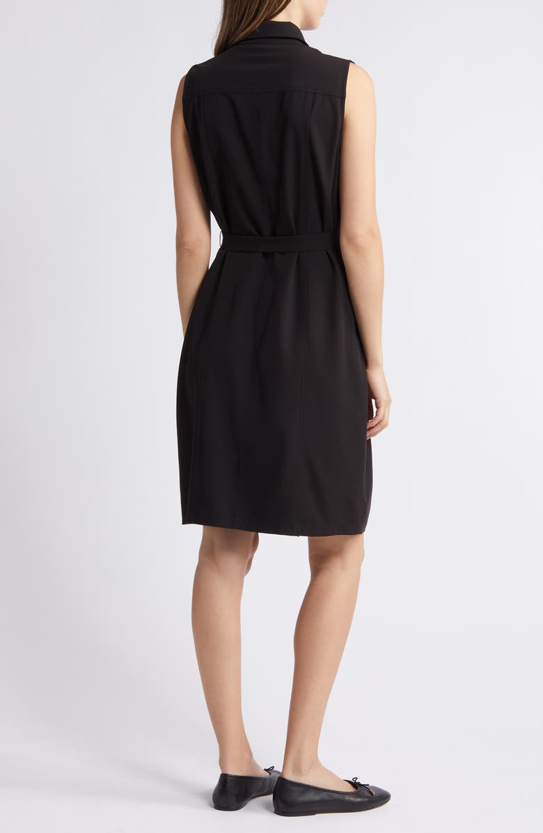 Caslon<sup>®</sup> Sleeveless Tie Waist Dress, Alternate, color, 