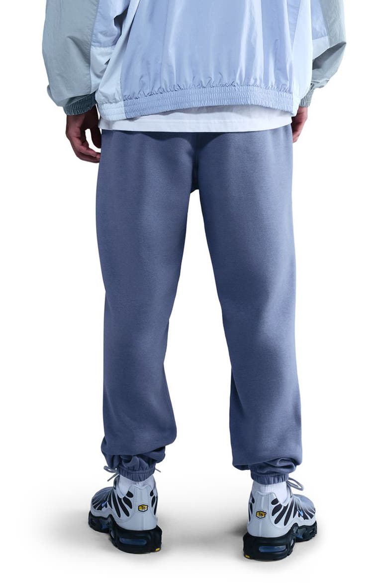 Men's Club Brushed Fleece Sweatpants, Alternate, color, WORLD INDIGO/ WHITE