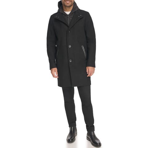 Men's Wool Car Coat
