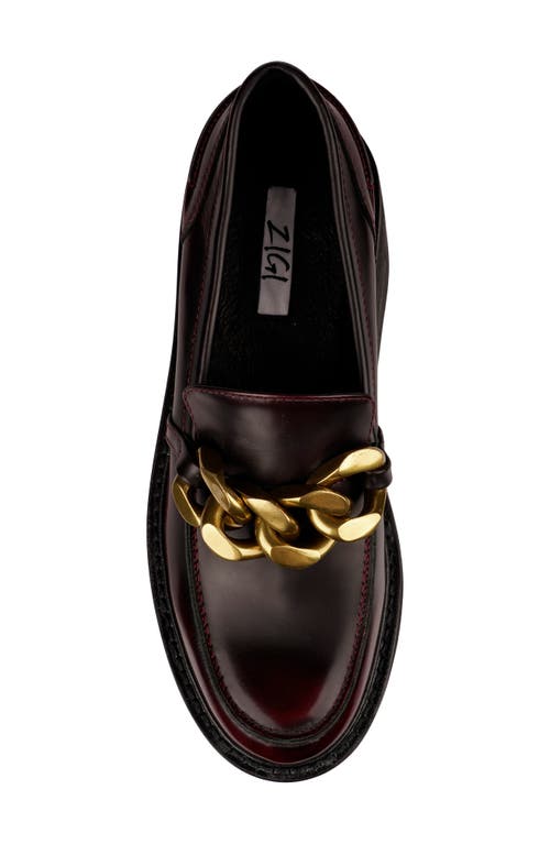 Zigi Mantel Platform Loafer In Black