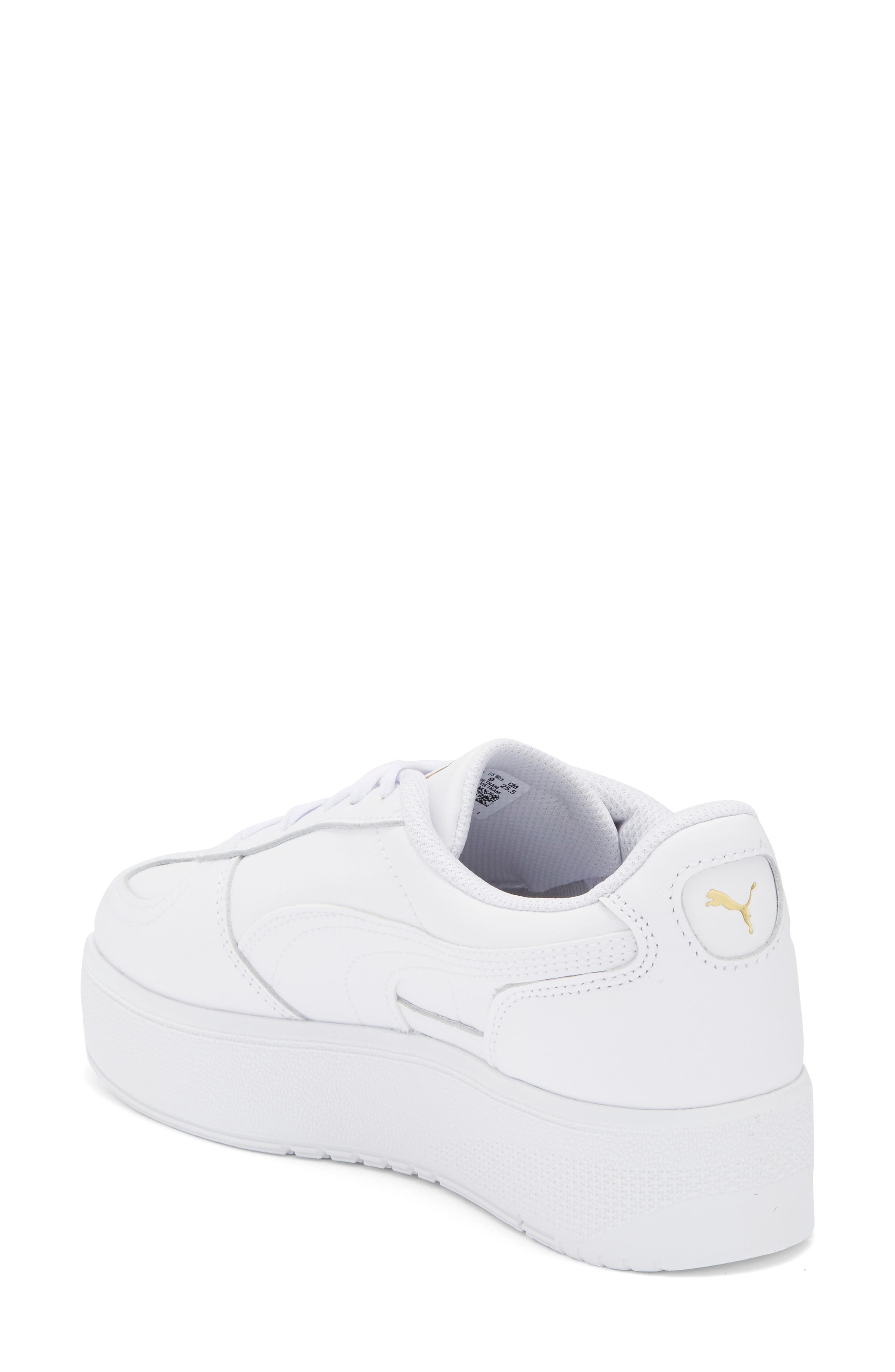 PUMA Palermo Elevata Platform Sneaker, Alternate, color, Puma White