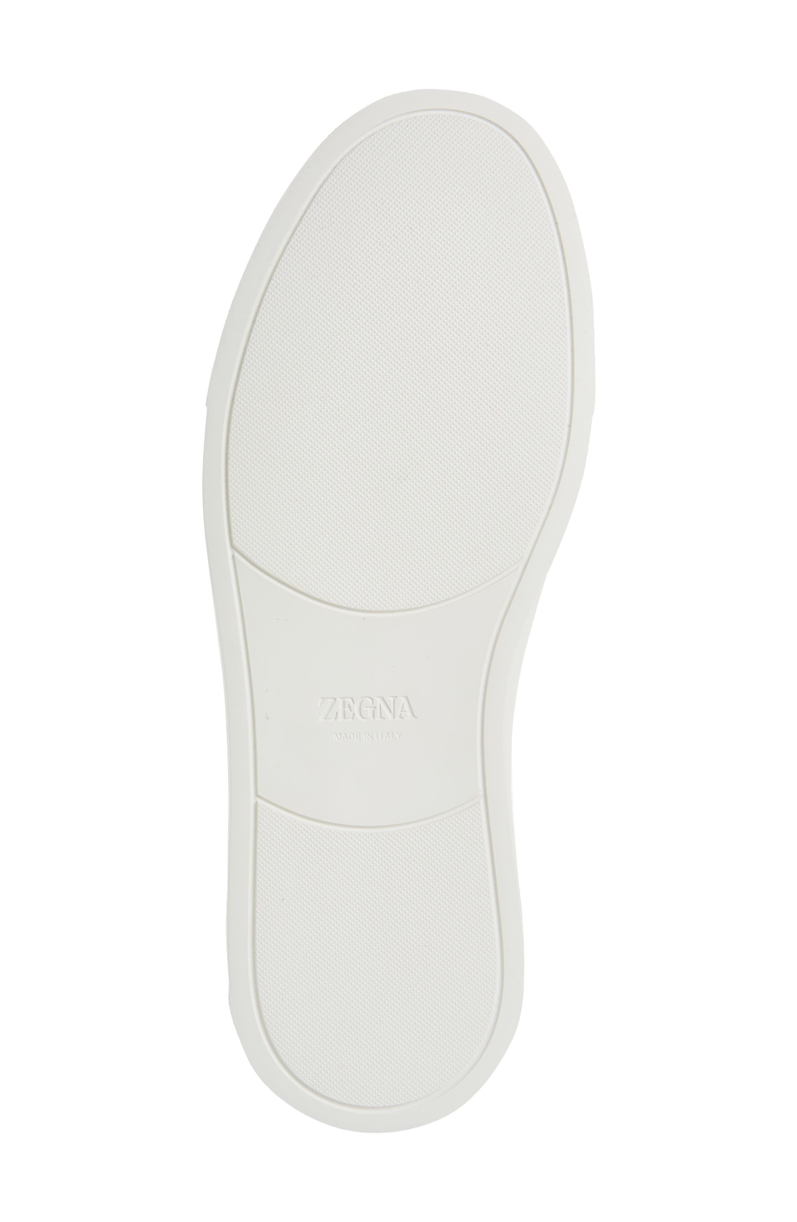 ZEGNA Triple Stitch<sup>™</sup> Secondskin Sneaker, Alternate, color, Black