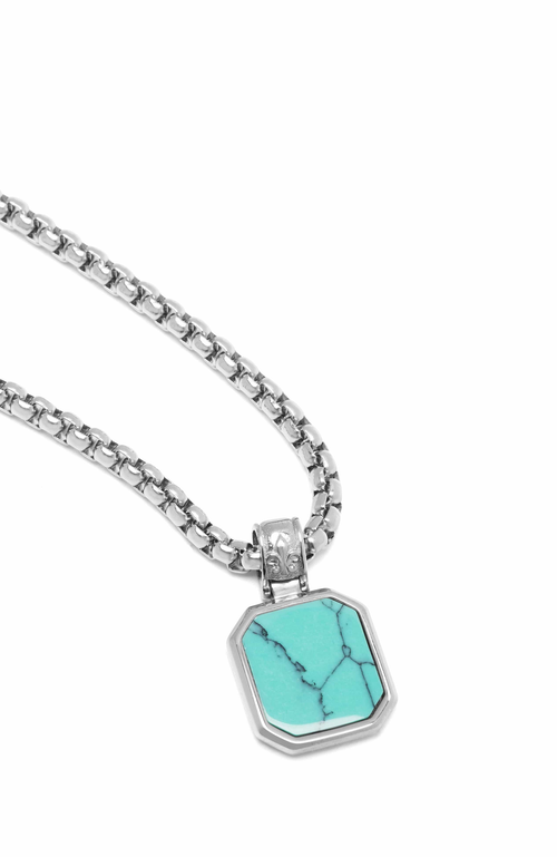 Nialaya Square Pendant Necklace