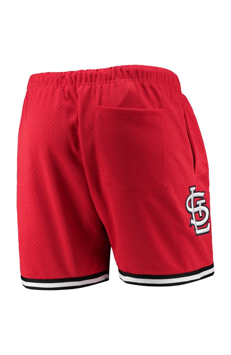 PRO STANDARD Men's Pro Standard Red St. Louis Cardinals Mesh Shorts, Alternate, color, Red