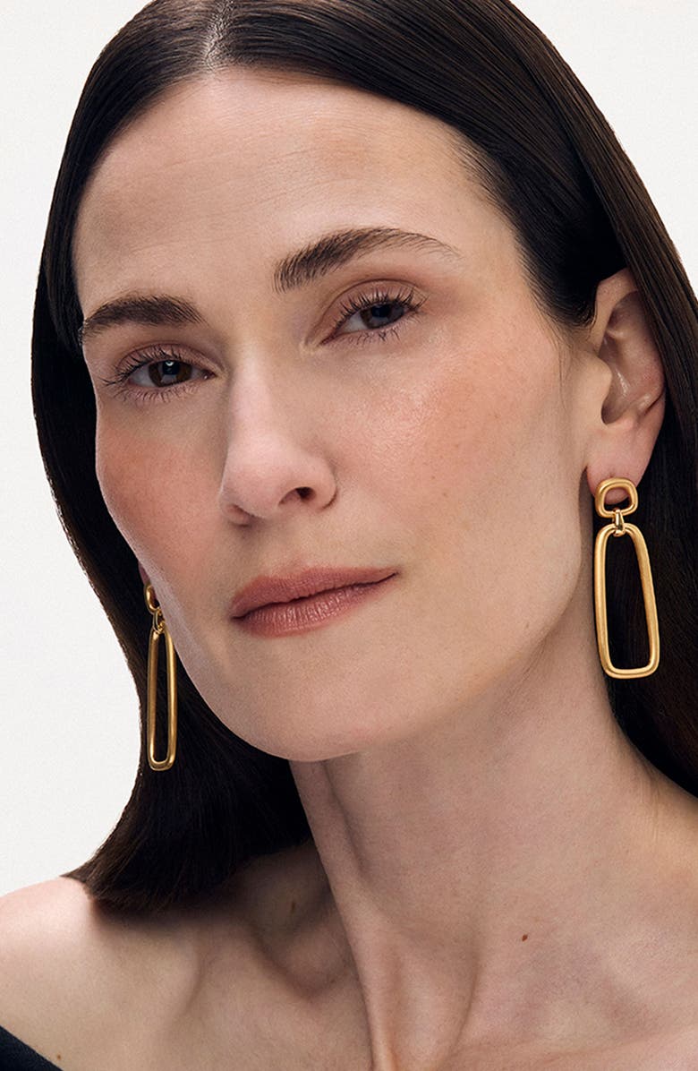 Dean Davidson Montecito Chain Link Earrings, Alternate, color, Gold