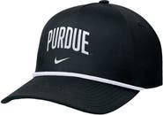 Nike Men's Nike Black Purdue Boilermakers Rise Adjustable Hat