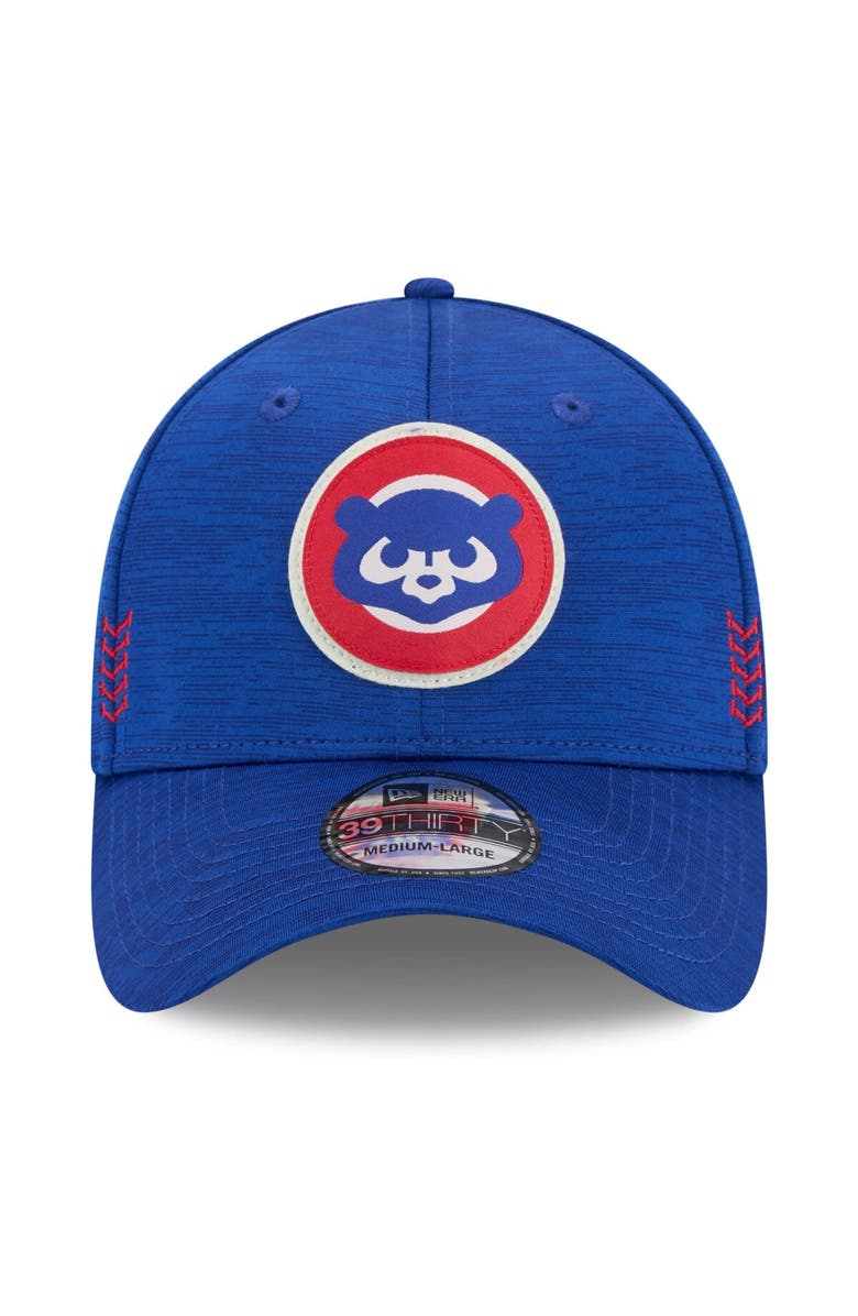 New Era Men's New Era  Royal Chicago Cubs 2024 Clubhouse 39THIRTY Flex Fit Hat, Alternate, color, 