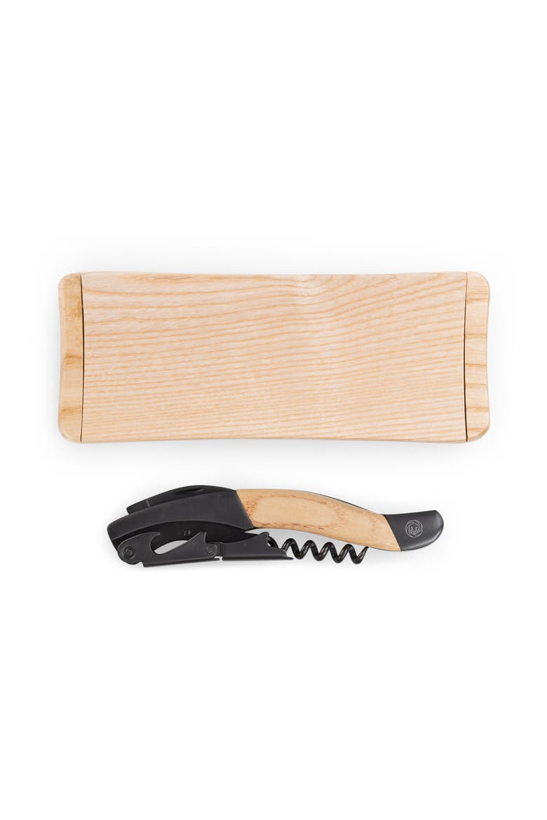 Barolo Waiter-style Corkscrew in Ashwood Box, Alternate, color, Ash Wood