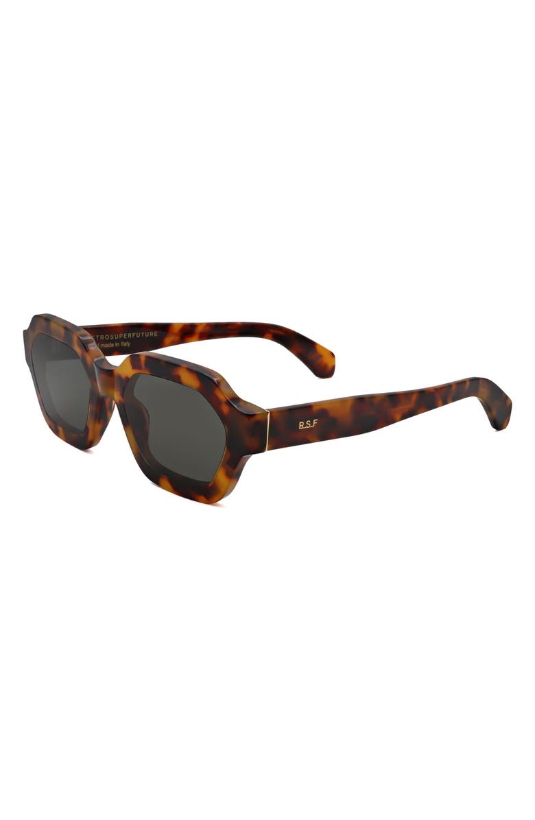 SUPER by RETROSUPERFUTURE<sup>®</sup> 49mm Square Sunglasses, Alternate, color, Tortoise