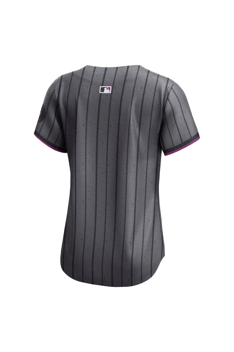 Women's Nike Gray New York Mets City Connect Limited Jersey, Alternate, color, Gray