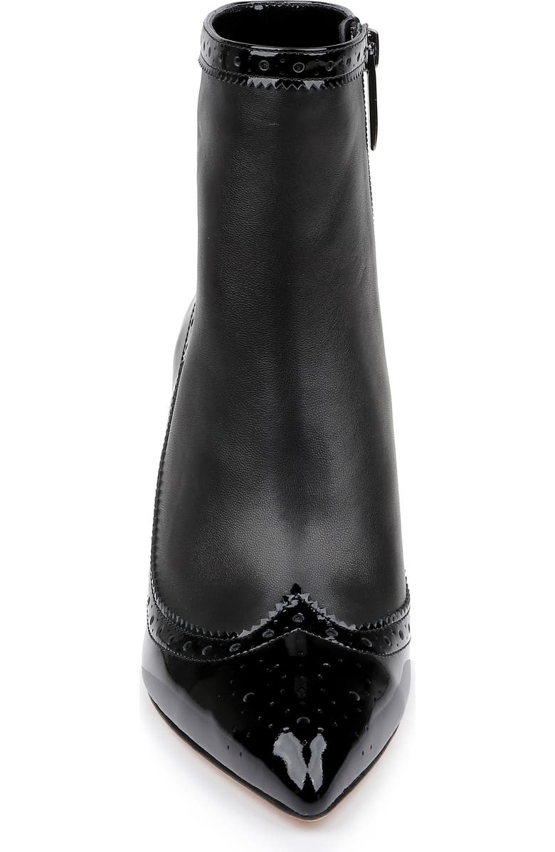 L'AGENCE Ember Wingtip Pointed Toe Bootie, Alternate, color,