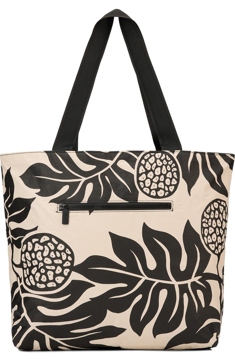 Aloha Collection Day Tripper Holomua Water Resistant Tyvek<sup>®</sup> Tote, Alternate, color, Black/ Sandstone