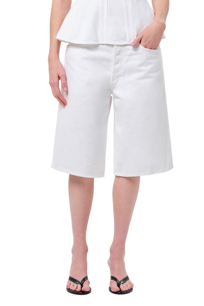 Ramona Denim Shorts, Main, color, MARSHMALLOW CLEAN WHITE