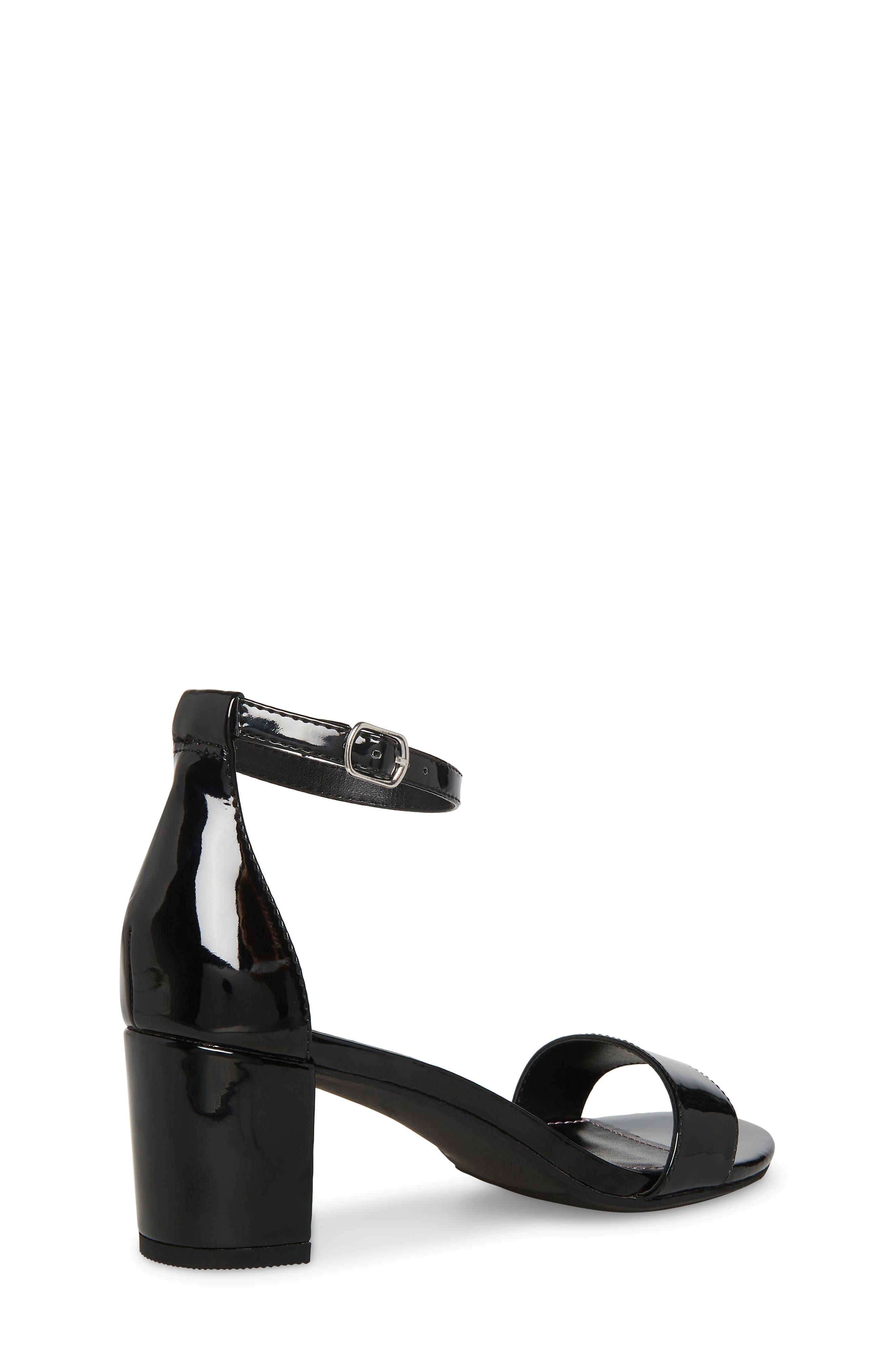 Steve Madden JCarrson Ankle Strap Sandal, Alternate, color, Black Patent