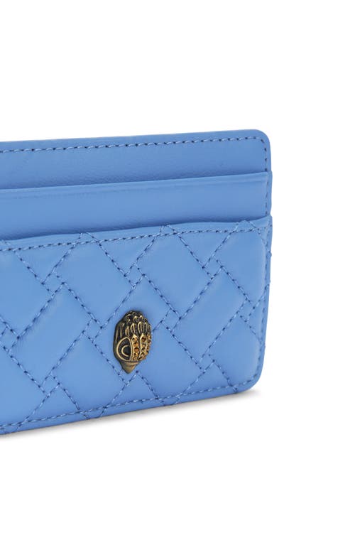 Kurt Geiger London Kensington Card Holder In Medium Blue