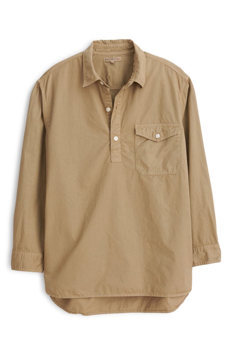 Alex Mill Twill Cotton Popover Shirt, Alternate, color,