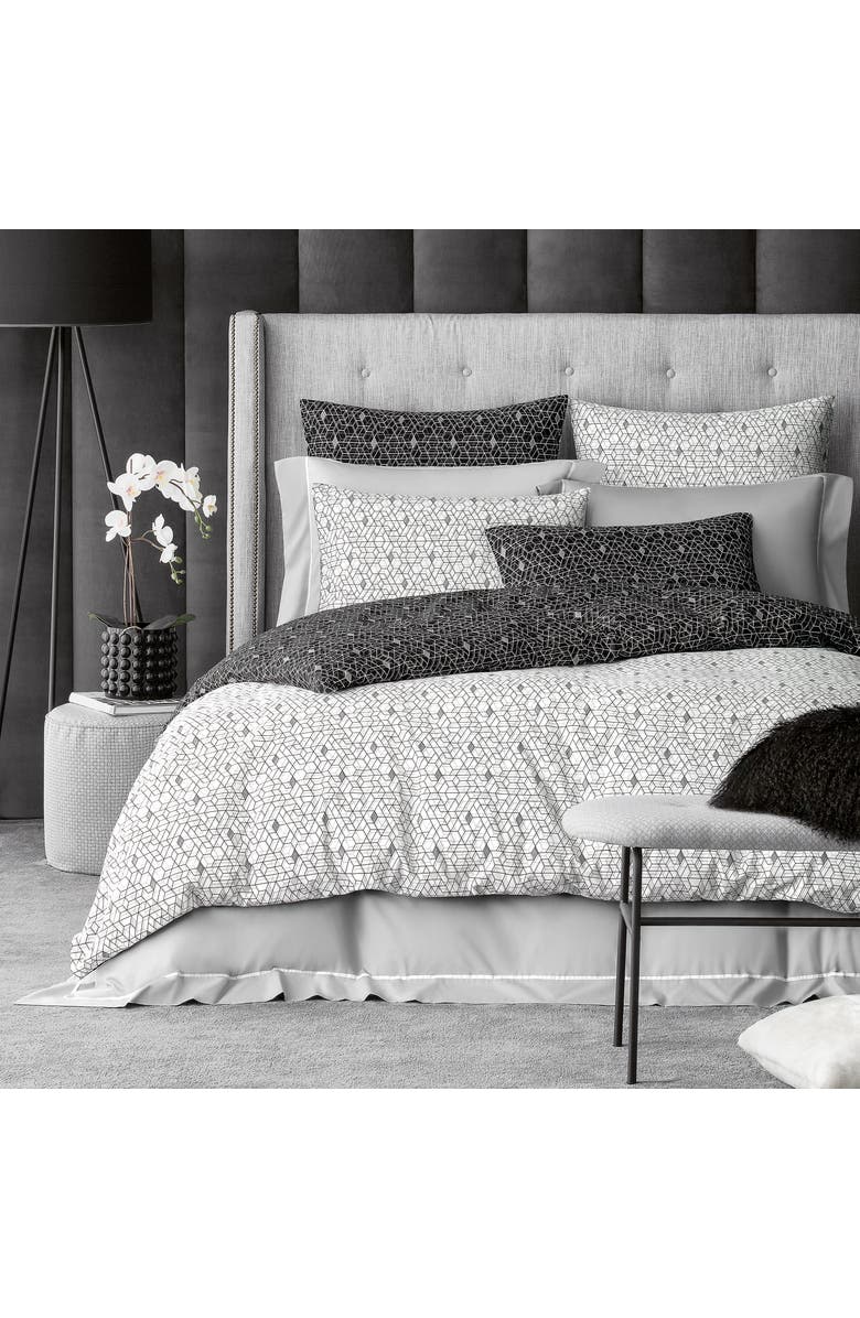 Togas Baker Duvet cover, Main, color, Black