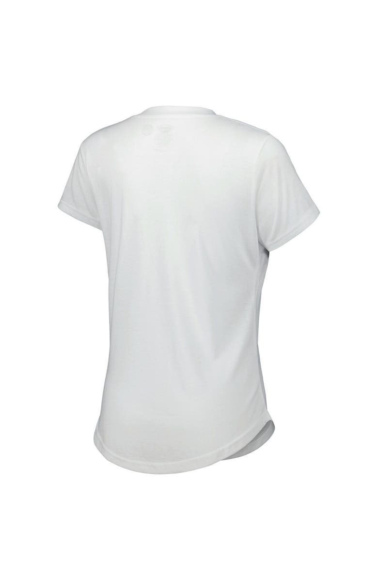 CONCEPTS SPORT Women's Concepts Sport White/Charcoal Tampa Bay Rays Sonata T-Shirt & Leggings Sleep Set, Alternate, color, Charcoal