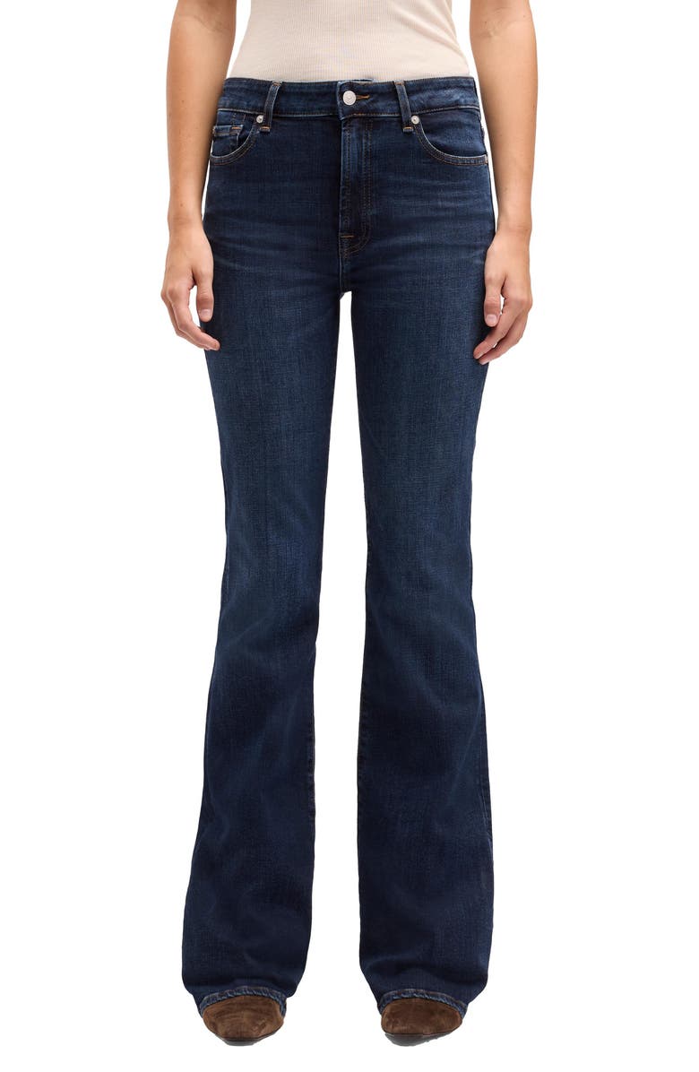 7 For All Mankind The Leggy Bootcut Jeans, Main, color, Midnight Fade