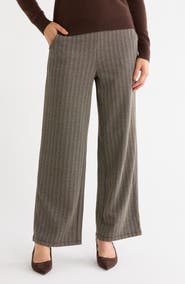 MAX STUDIO Double Knit Wide Leg Pants