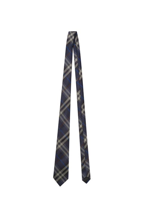 Check Silk Tie