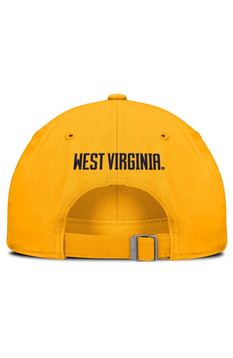 Nike Men's Nike Gold West Virginia Mountaineers Primetime Club Adjustable Hat, Alternate, color, 