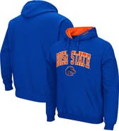 COLOSSEUM Men's Colosseum Royal Boise State Broncos Arch & Logo 3.0 Pullover Hoodie