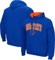 COLOSSEUM Men's Colosseum Royal Boise State Broncos Arch & Logo 3.0 Pullover Hoodie