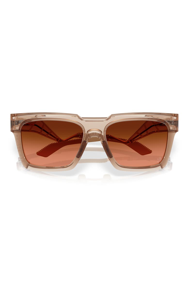Gender Inclusive Enigma Ink 59mm Square Sunglasses, Alternate, color, DL TRANS WARM BROWN / BRONZE